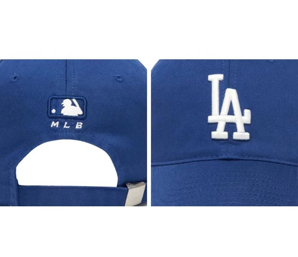 商品MLB|【享贝家】MLB 棒球帽复古大LA运动休闲鸭舌帽  男女同款 蓝色 3ACP6601NK0025-07NYS,价格¥157,第6张图片详细描述
