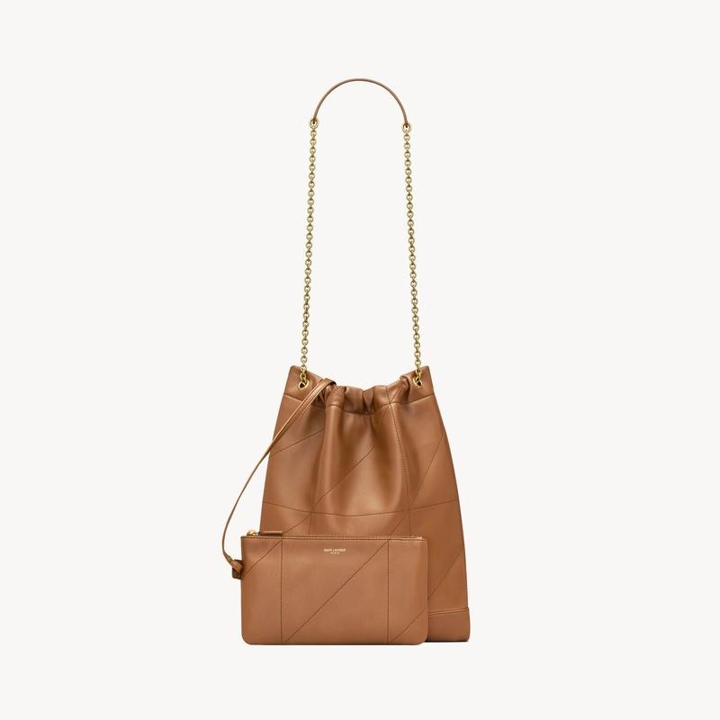商品Yves Saint Laurent|圣罗兰 JAMIE系列女士黑色棉布单肩包 781666AAB321000（四色可选）,价格¥19942,第12张图片详细描述