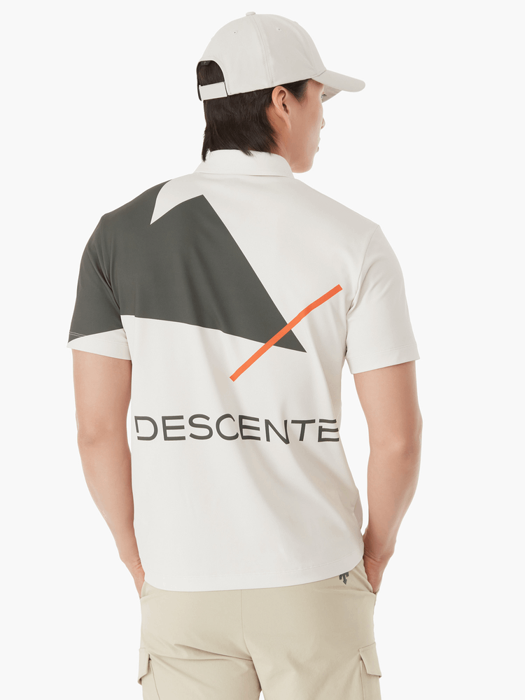 商品DESCENTE|【Brilliant|包邮包税】高尔夫系列男款印花拼接透气短袖衫 DP22MFTS4A-DNVG,价格¥1175,第7张图片详细描述