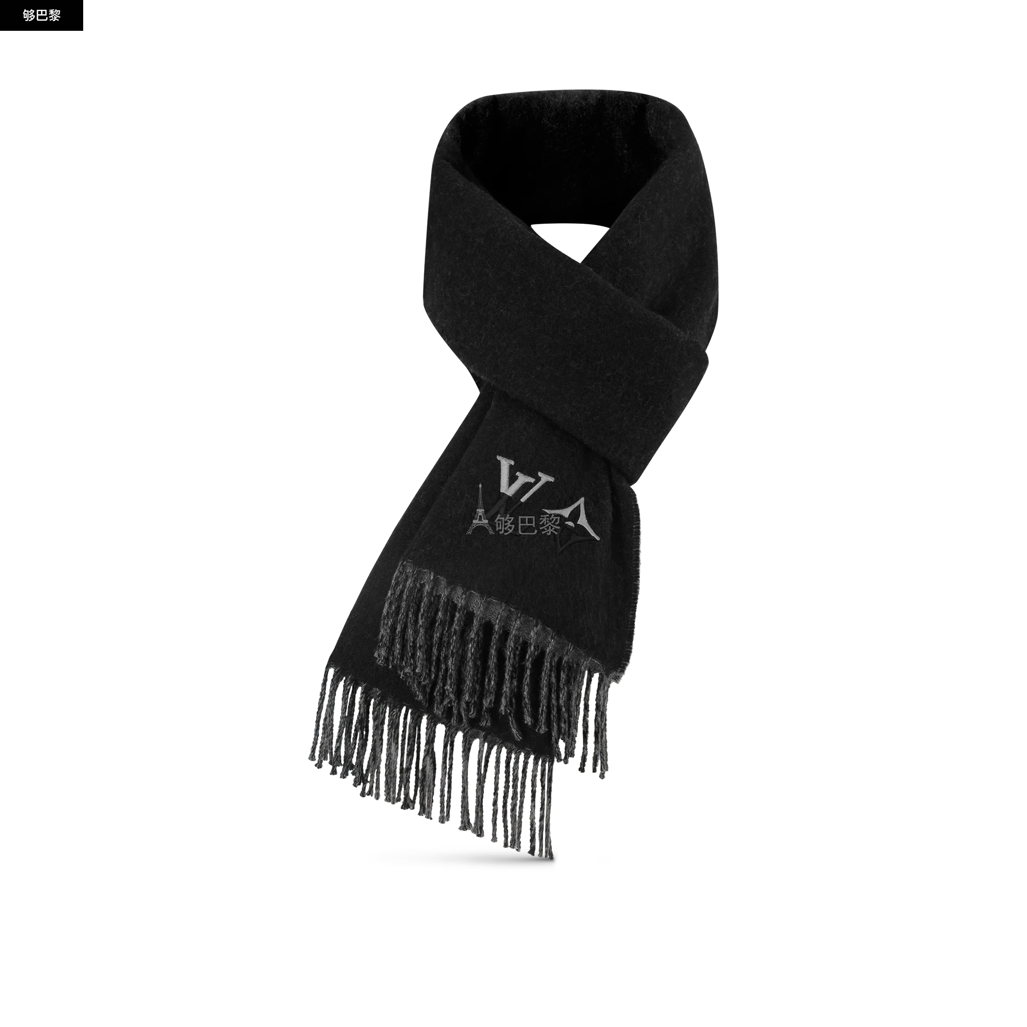 商品Louis Vuitton|【预售】 LV路易威登 25秋冬 男士 围巾 LV DUAL 围巾 M79083 ,价格¥6334,第5张图片详细描述