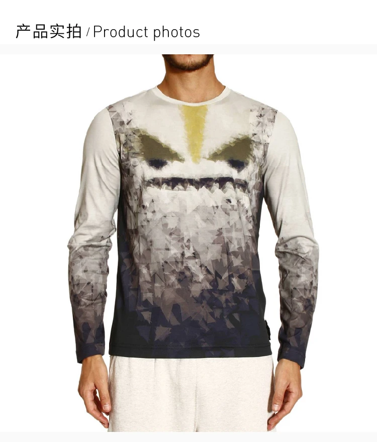 商品Fendi|Fendi 芬迪 男士黑色T恤 FY0678-X3G-F0N90,价格¥1346,第4张图片详细描述