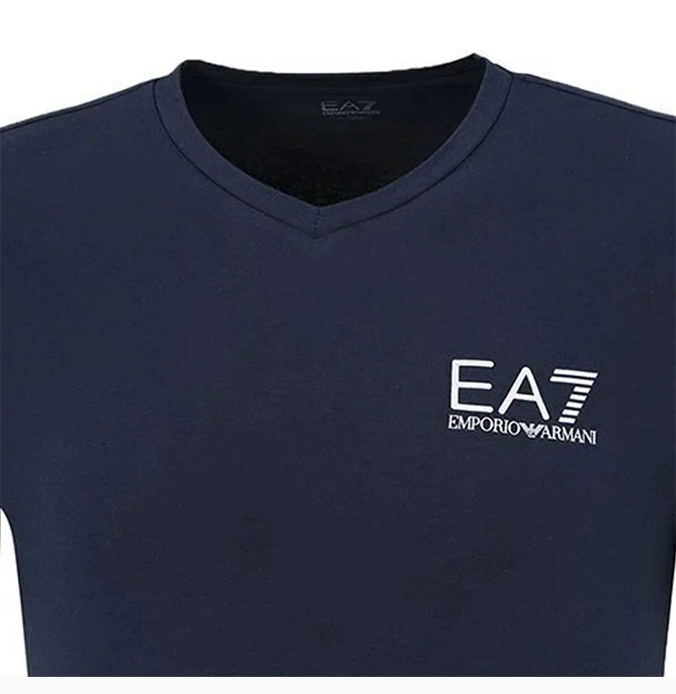 商品Emporio Armani|EMPORIO ARMANI 海军蓝色男士T恤 3ZPT53-PJ03Z-1554,价格¥288,第8张图片详细描述