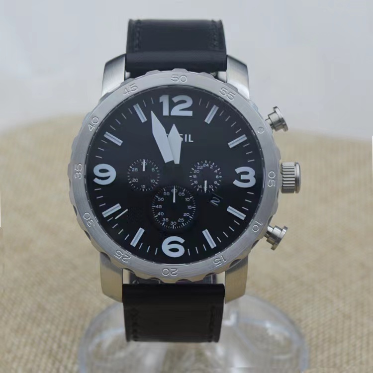 商品[国内直发] Fossil|FOSSIL手表皮带三眼计时石英大男表JR1487JR1354JR1504JR1401包邮,价格¥602,第11张图片详细描述