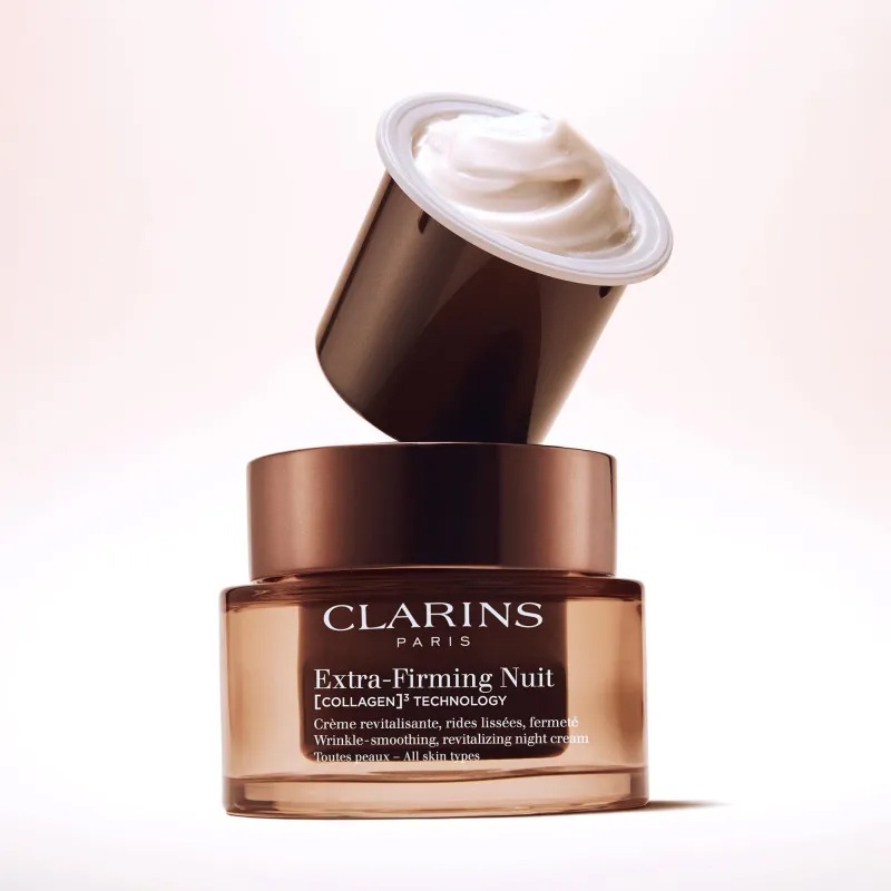 商品Clarins|娇韵诗 「弹簧面霜」焕颜弹力晚霜面霜50ml 清爽型/滋润型,价格¥545,第2张图片详细描述