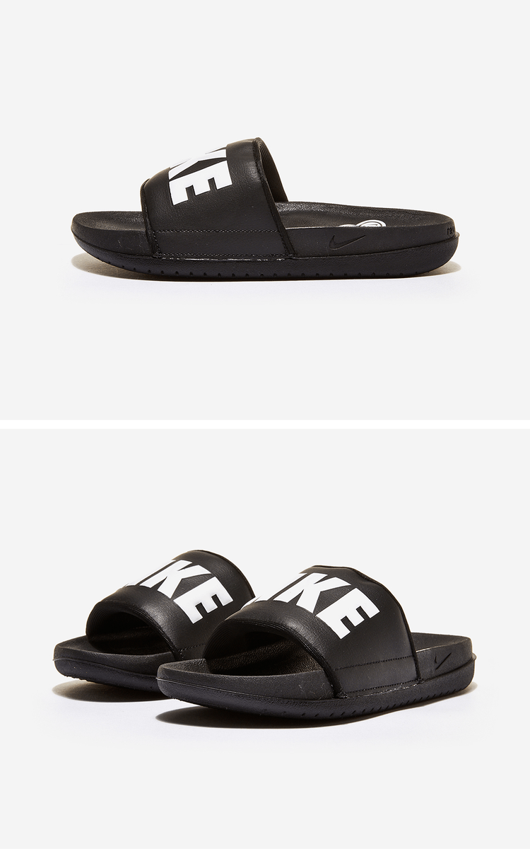 商品NIKE|【Brilliant|包邮包税】耐克 WMNS NIKE OFFCOURT SLIDE 女生  凉鞋 沙滩鞋 拖鞋  BQ4632 010,价格¥215,第2张图片详细描述