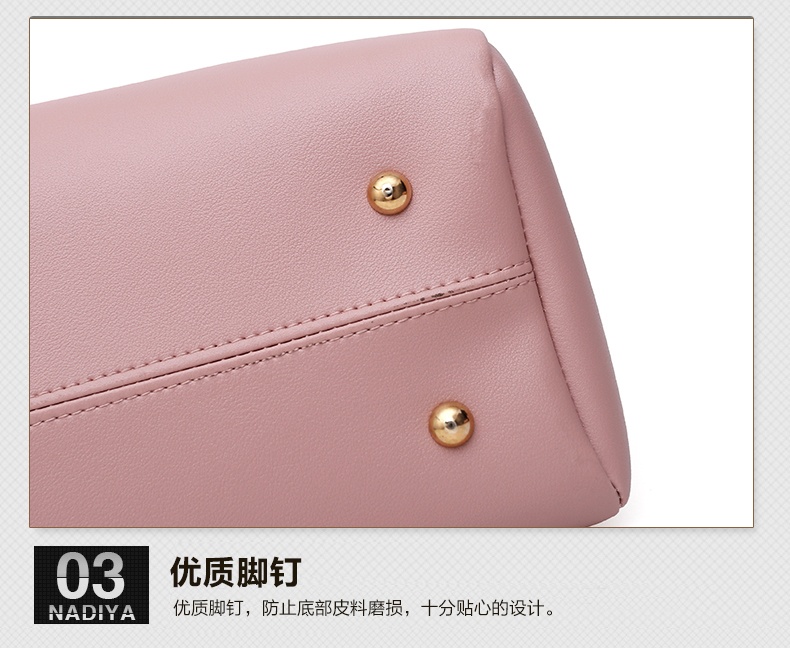 商品[国内直发] GLENVINTEN|格岚云顿欧美子母包潮流斜挎包单肩百搭手提包女士时尚托特包多件套简约,价格¥163,第18张图片详细描述