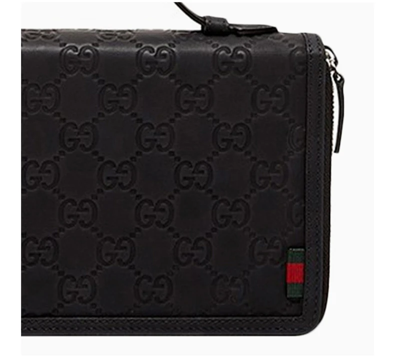 商品[国内直发] Gucci|GUCCI 黑色男士长款钱夹 336298-AF66N-1060,价格¥7304,第7张图片详细描述