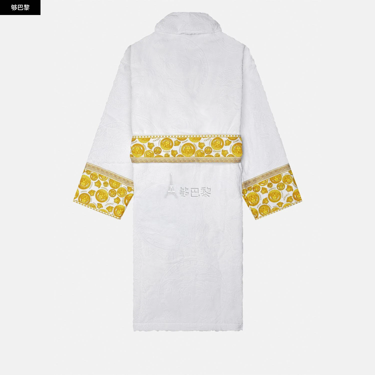 商品Versace|【预售】 范思哲 25春夏 男士 浴袍 MEDUSA AMPLIFIED浴袍 ZACJ00008-ZCOSP132_Z7010 ,价格¥5780,第4张图片详细描述