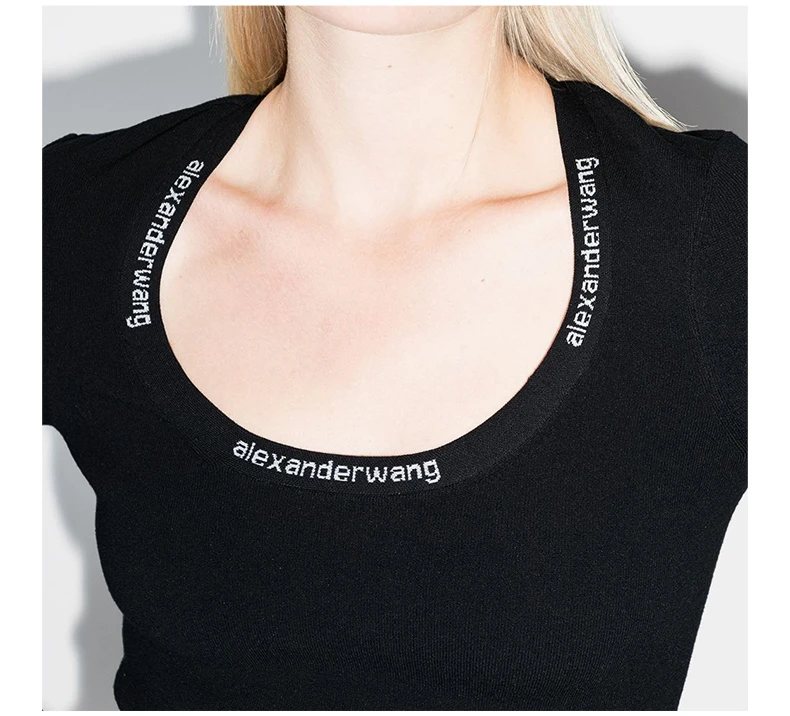 商品Alexander Wang|ALEXANDER WANG 黑色女士连衣裙 4KC4216-032,价格¥2870,第8张图片详细描述