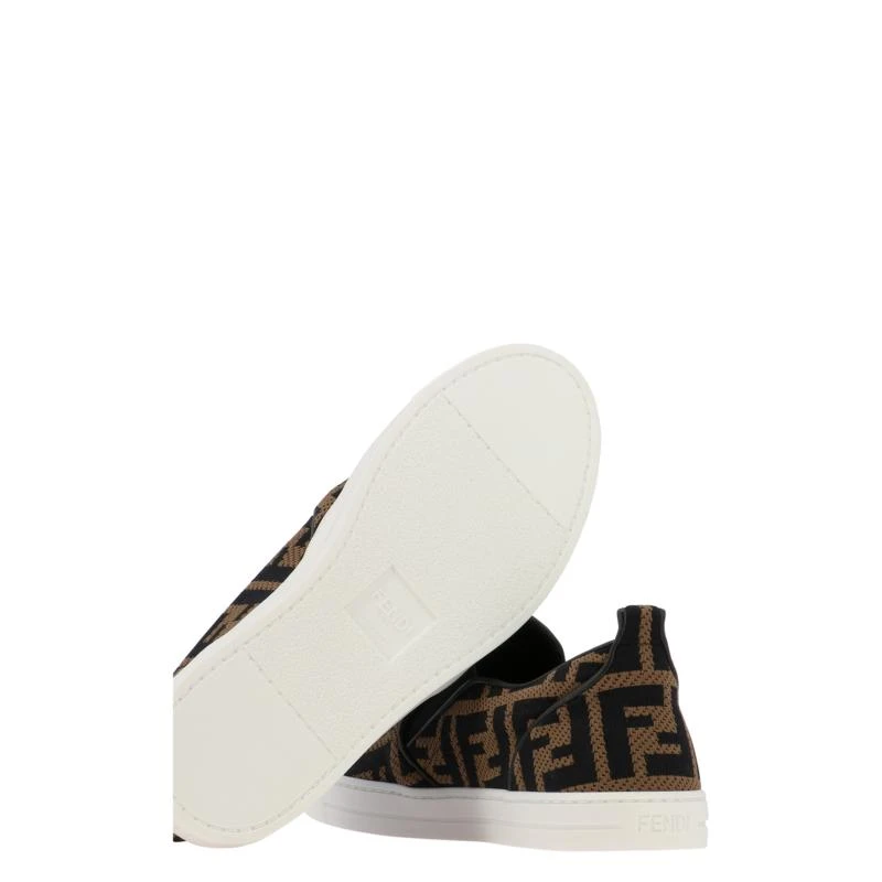 商品Fendi|FENDI 棕色男童休闲鞋 JMR368-AD8D-F0R7V,价格¥2336,第3张图片详细描述