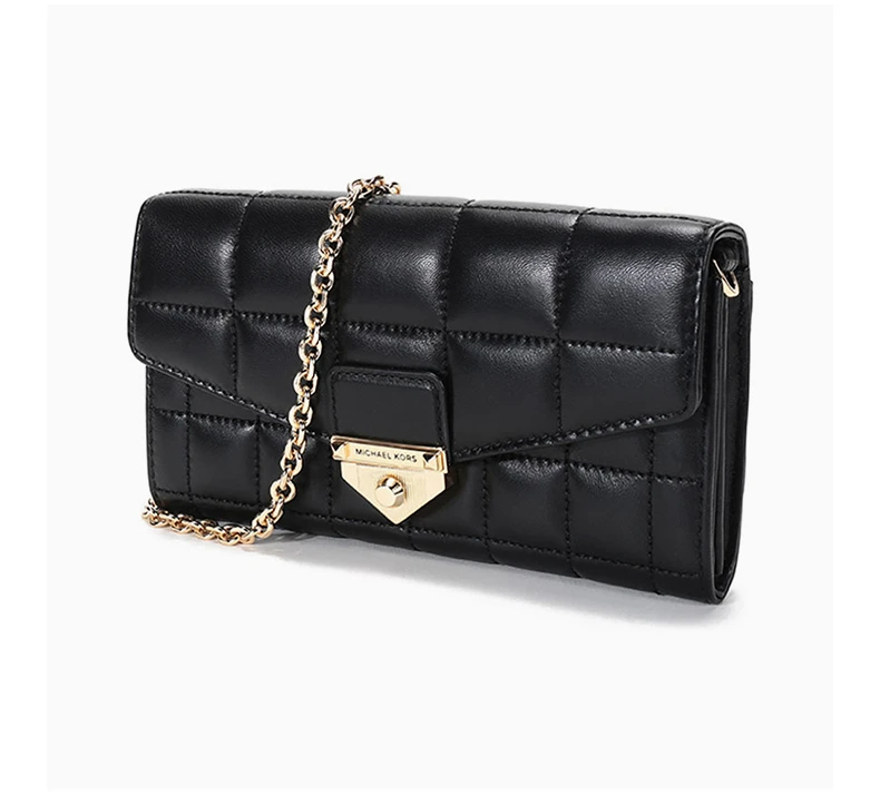 商品Michael Kors|MICHAEL KORS 女士黑色单肩包 32S1G1SC9L-BLACK,价格¥1064,第5张图片详细描述