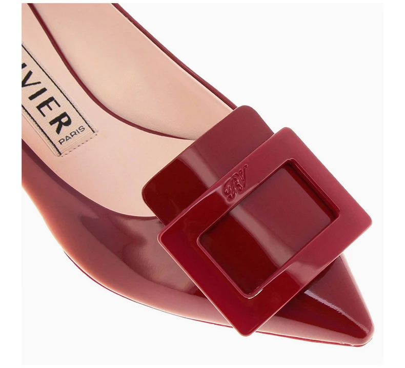 商品Roger Vivier|ROGER VIVIER 女士红色高跟鞋 RVW50823430-D1P-R406,价�格¥4503,第6张图片详细描述