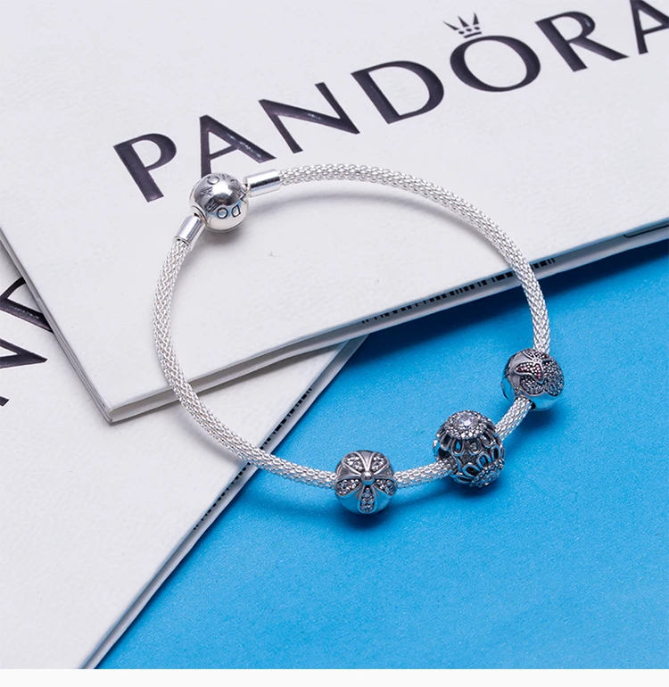 商品[国内直发] PANDORA|PANDORA 银色女士手镯 PAND00110,价格¥565,第5张图片详细描述