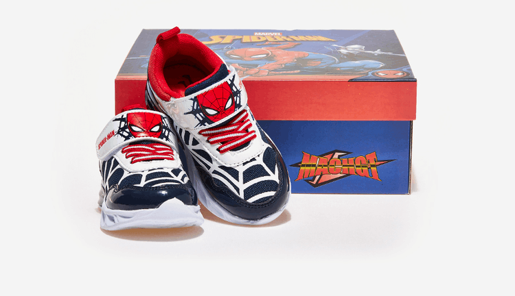 商品Hawkins|【Brilliant|包邮包税】HAWKINS LIGHTNING SNEAKER 儿童  运动鞋 SNEAKERS  HK89508 MARVEL SPIDER MAN RED,价格¥239,第5张图片详细描述
