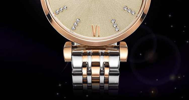 商品Emporio Armani|阿玛尼（Emporio Armani）手表钢制表带时尚休闲简约石英女士腕表AR1840,价格¥2505,第3张图片详细描述