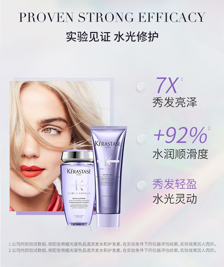 商品Kérastase|卡诗玻尿酸水光发膜 护发素250ml,价格¥277,第3张图片详细描述