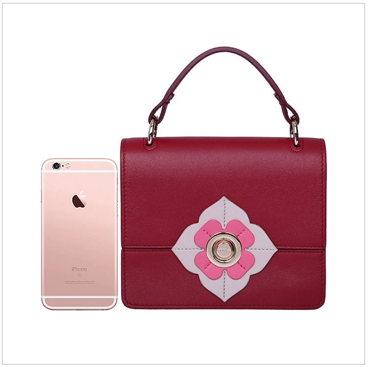 商品[国内直发] Furla|Furla 芙拉 女士时尚手提红色牛皮单肩包 920749,价格¥869,第2张图片详细描述