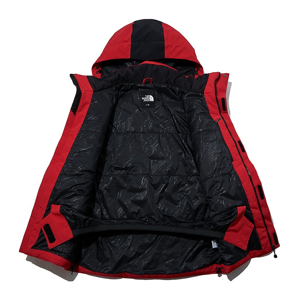 商品【夏休延期至7月底发货】 The North Face|【Brilliant|包邮包税】北面 户外运动 滑雪服 M'S SNOW DAY SKI JACKET 保暖棉服 红黑两色,价格¥2113,第16张图片详细描述