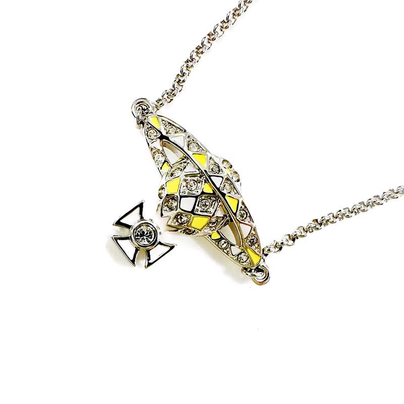 商品Vivienne Westwood|西太后 女士金色/白色时尚手链,价格¥610,第3张图片详细描述