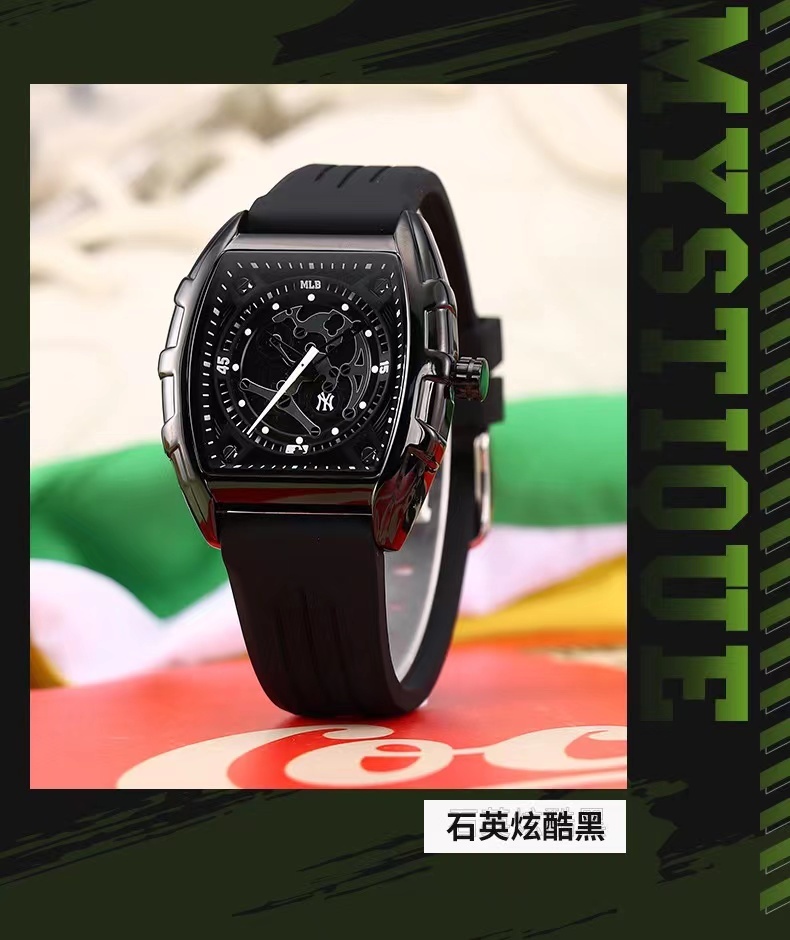 商品[国内直发] MLB|时尚潮流中性夜光欧美表石英男女腕表MLB-NY620,价格¥428,第9张图片详细描述