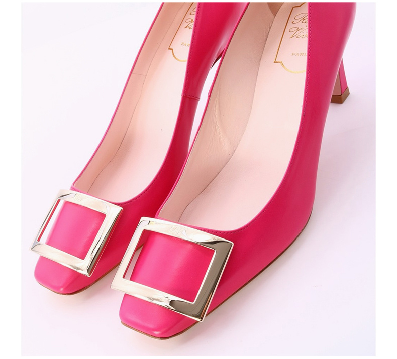 商品[国内直发] Roger Vivier|ROGER VIVIER 女士红色高跟鞋 RVW40015280-BSS-M826,价格¥6148,第7张图片详细描述