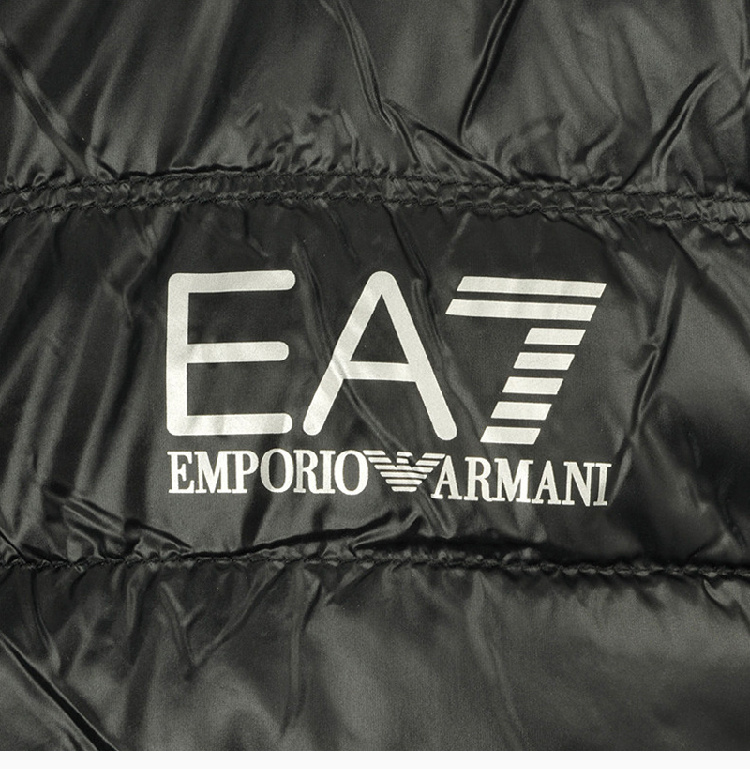 商品Emporio Armani|Emporio Armani 安普里奥 阿玛尼 墨蓝色男士羽绒服 8NPB02-N29Z-1200,价格¥751,第11张图片详细描述