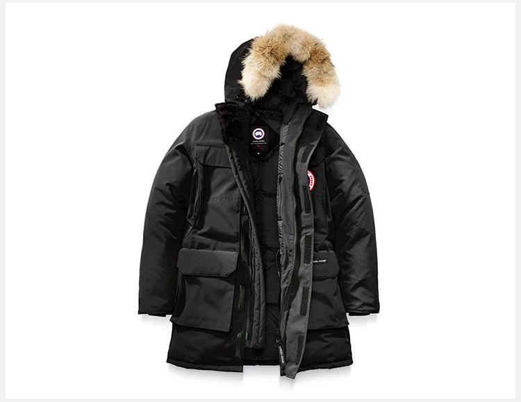 商品[国内直发] Canada Goose|Canada Goose 加拿大鹅 男士黑色羽绒服 4567M-BLACK,价格¥11441,第5张图片详细描述