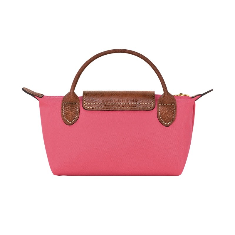 商品Longchamp|现货LONGCHAMP珑骧 LE PLIAGE女士红色帆布配皮带手柄手提包,价格¥736,第4张图片详细描述