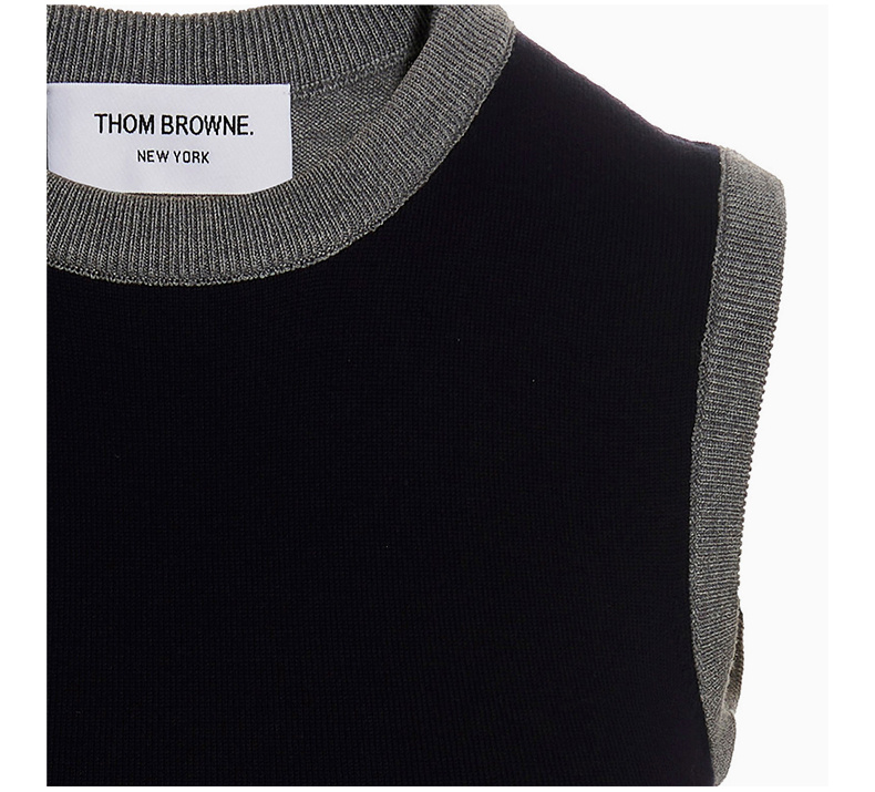 商品[国内直发] Thom Browne|THOM BROWNE 拼色女士半裙 FKD135F-Y3007-055,价格¥8422,第7张图片详细描述