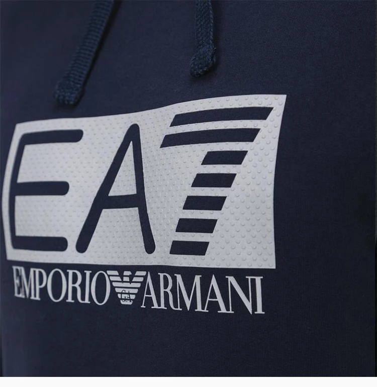 商品Emporio Armani|EMPORIO ARMANI 蓝色男士卫衣/帽衫 3GPM62-J05Z-1554,价格¥557,第5张图片详细描述