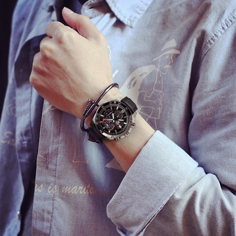 商品[国内直发] Casio|卡西欧手表 太阳能动力 人造蓝宝石镜面 100米防水功能,价格¥1336,第4张图片详细描述