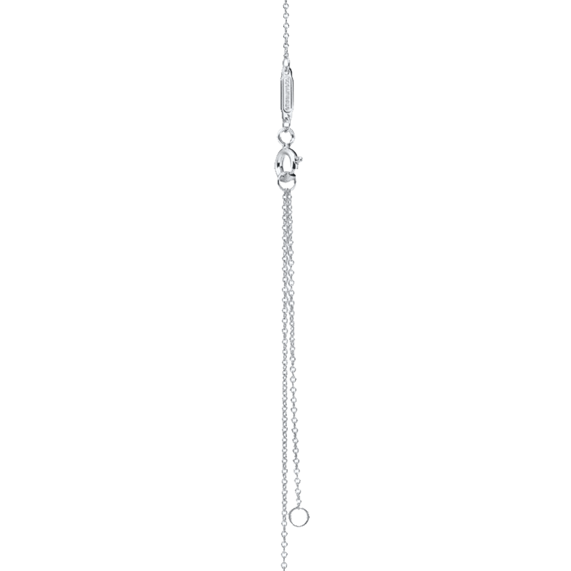 商品Tiffany & Co.|TIFFANY&CO 蒂芙尼 女士银色925银无限符号项链,价格¥1957,第3张图片详细描述