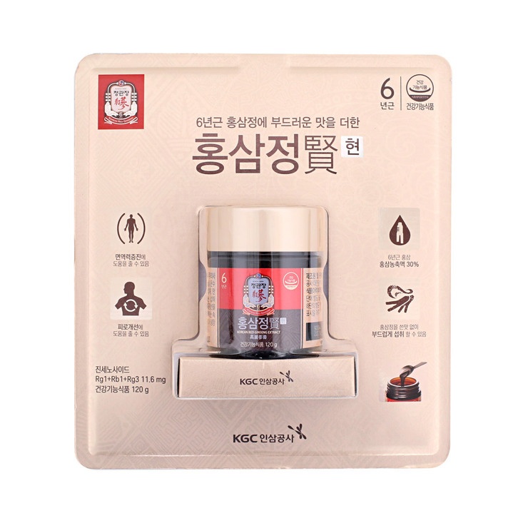 商品Jeong Gwanjang|【15天预售|韩国直邮|包邮包税】正官庄 贤 性价比首选 红参精 120g 提高免疫力 改善疲劳 增进记忆力,价格¥281,第2张图片详细描述