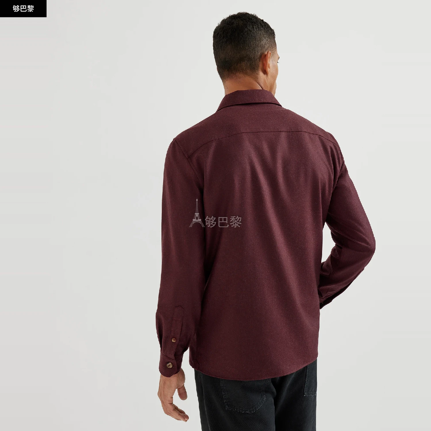 商品Brunello Cucinelli|【预售】 25春夏 男士 长袖衬衫 Surchemise en flanelle de laine vierge à poches poitrine 252M038P0720C544 ,价格¥11800,第4张图片详细描述
