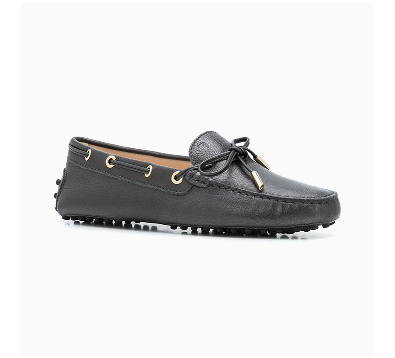 商品Tod's|TOD'S 女士黑色皮革乐福鞋 XXW0FW05030RMMB400,价格¥1904,第7张图片详细描述