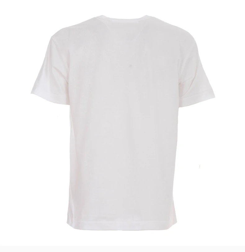 商品Comme des Garcons|COMME DES GARCONS PLAY 白色男士T恤 P1T106-GREEN,价格¥706,第2张图片详细描述