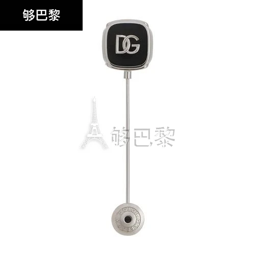 商品Dolce & Gabbana|【特惠8.7折】包邮包税【预售7天发货】 DOLCE & GABBANA 男士 胸针 DG 徽标胸针  DXG8C5YCSIL,价格¥2962,第2张图片详细描述