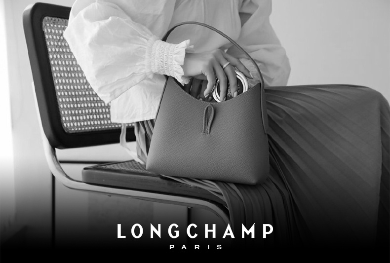 商品Longchamp|珑骧女士LE PLIAGE系列织物小号长柄可折叠手提饺子包70周年款 L2605 619（香港仓发货）,价格¥673,第1张图片详细描述