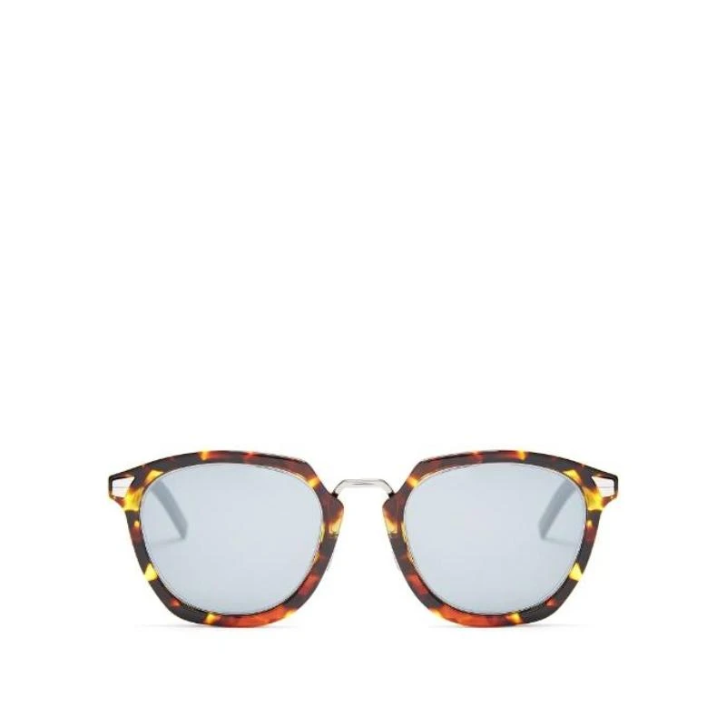 商品Dior|DIOR 棕色女士圆形太阳镜 200278EPZ-51T4-EPZ,价格¥1631,第1张图片详细描述
