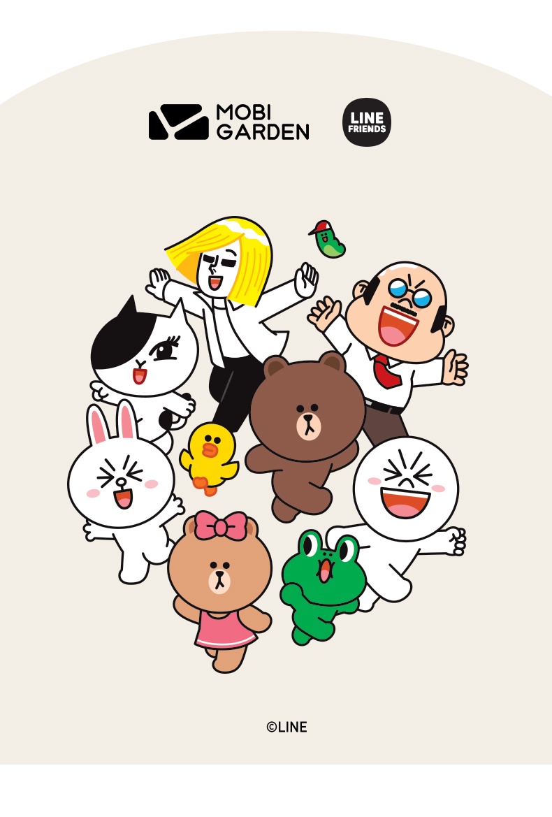 商品[国内直发] MobiGarden|Line Friends联名活力布朗熊 莎莉保暖成人单人便携睡袋,价格¥193,第32张图片详细描述