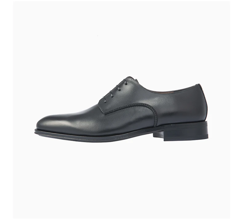 商品Salvatore Ferragamo|Salvatore Ferragamo 菲拉格慕 男士��黑色系带鞋 02-A475-702349,价格¥2827,第7张图片详细描述