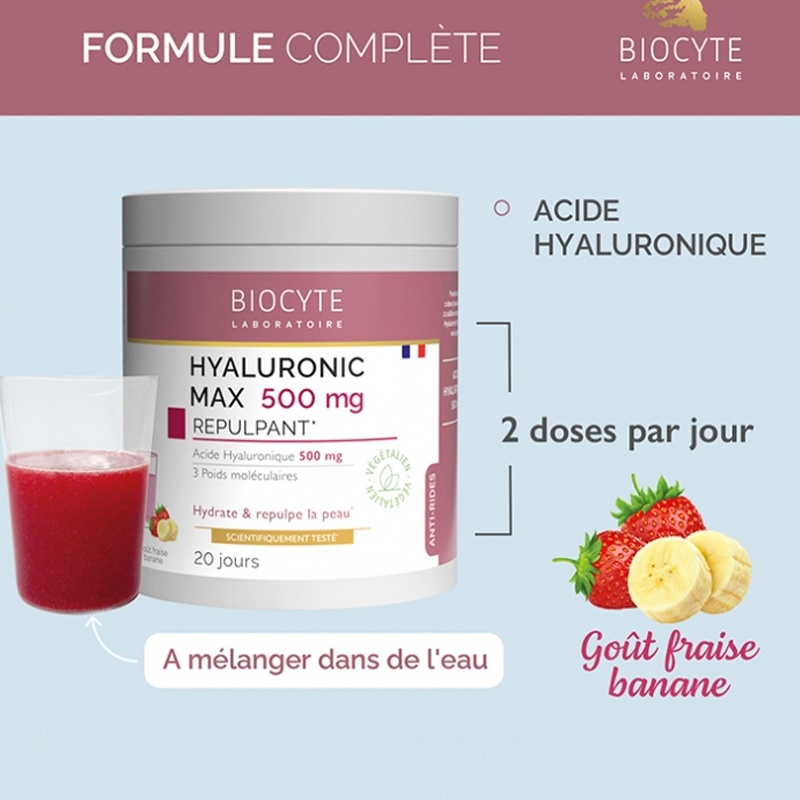 商品Biocyte|碧维斯特果蔬膳食纤维粉280g「香蕉草莓奶昔」,价格¥341,第4张图片详细描述