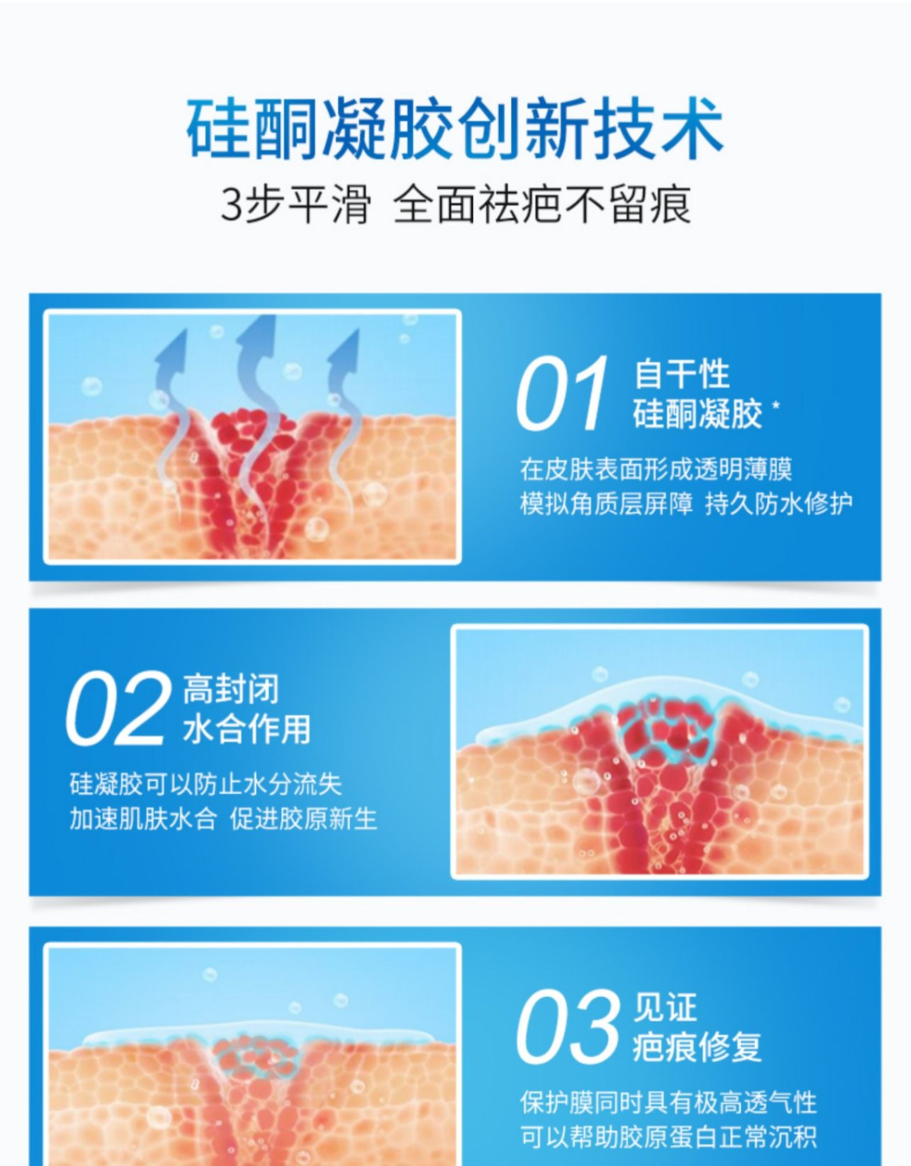 商品[国内直发] Dermatix|Dermatix舒痕进口祛疤膏15g,价格¥201,第4张图片详细描述