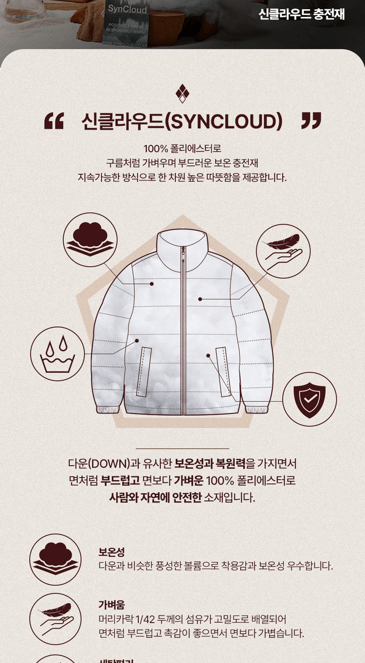 商品【预售商品15天发货】 Montbell|【Brilliant|包邮包税】男款温暖版长款防风夹克MW3HAMJW20A ,价格¥520,第9张图片详细描述