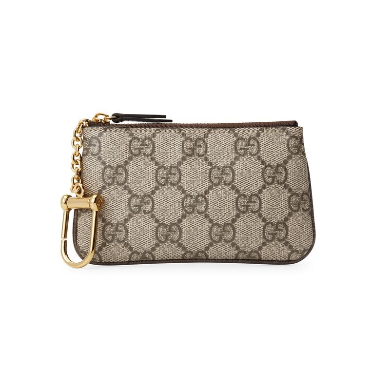 商品Gucci|古驰 23新款 女士OPHIDIA帆布零钱包（两色可选）,价格¥2082,第2张图片详细描述