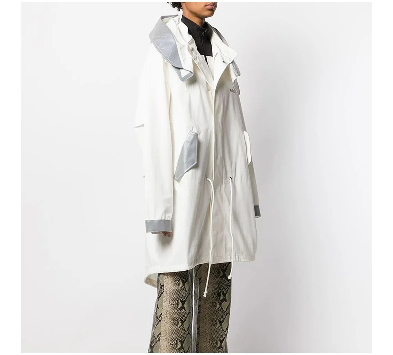 商品[国内直发] Ambush|AMBUSH 灰白色女士外套 12111792-WHITE,价格¥13440,第5张图片详细描述