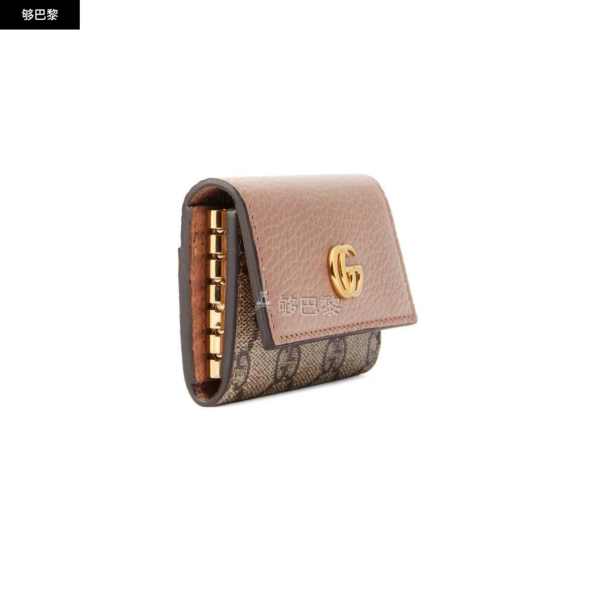 商品Gucci|【预售】 古驰 25春夏 女士 钥匙包 钥匙扣 456118 17WAG 5788 ,价格¥2595,第4张图片详细描述