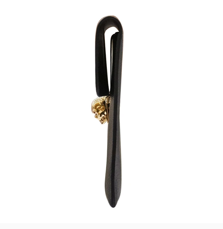 商品Alexander McQueen|ALEXANDER MCQUEEN 黑色女士手拿包 554197-1DD0G-1000,价格¥2094,第7张图片详细描述