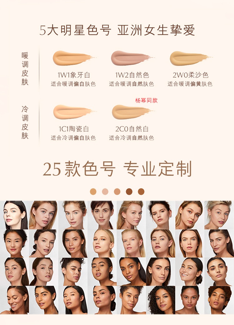 商品Estée Lauder|雅诗兰黛 DW持妆粉底液 油皮亲妈 持久不脱妆 控油防晒 30ml ,价格¥248,第5张图片详细描述