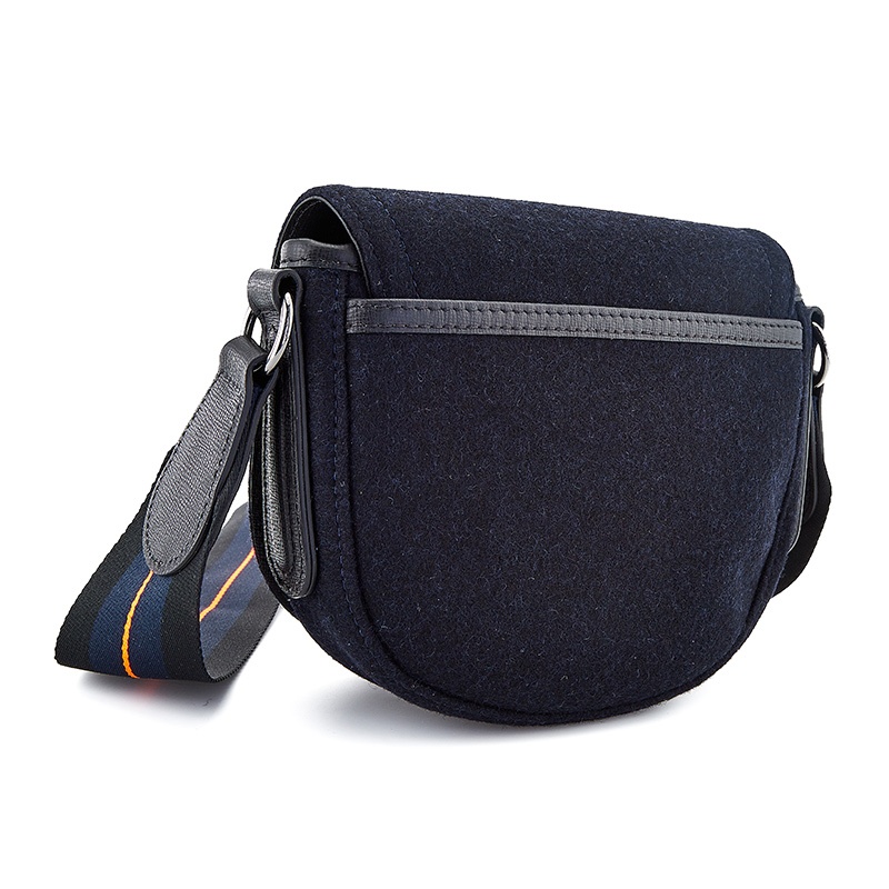 商品[国内直发] Longchamp|珑骧女包奢侈品 女士羊毛单肩斜挎包马鞍包L1395 HXM 006,价格¥1846,第1张图片详细描述